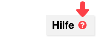 Hilfe zur aktuellen Seite Hilfe zur aktuellen Seite